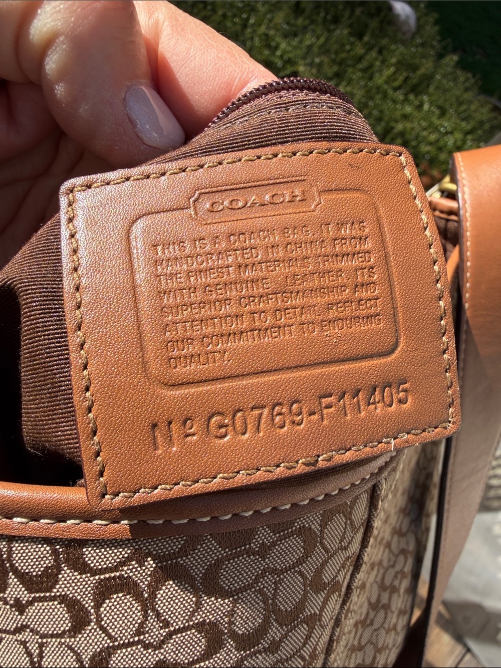 Coach Vintage Signature Soho Crossbody Buckle Suede Studded Bag & Wristlet - Picture 16 of 17
